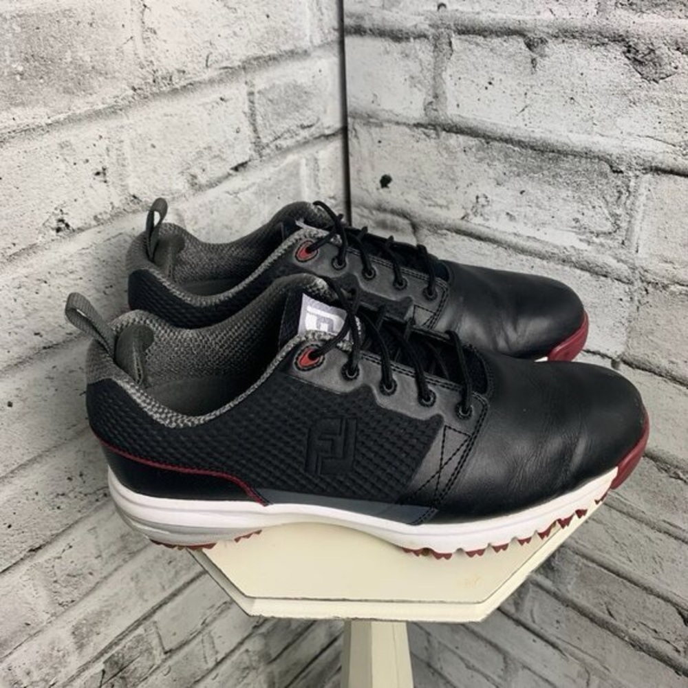 Footjoy Contour Soft Spike Golf Shoes Size 9.5